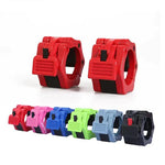 Nylon Lock Jaw Collar (Black, Blue, Red, Green) pair